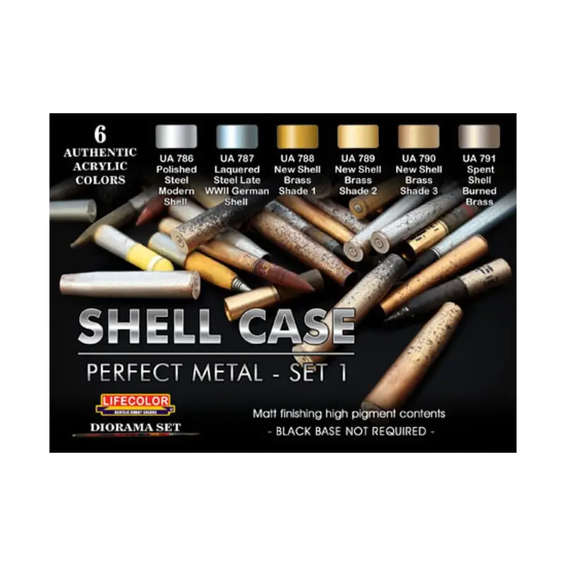 Uitverkoop SHELL CASE perfecte metalen set 1