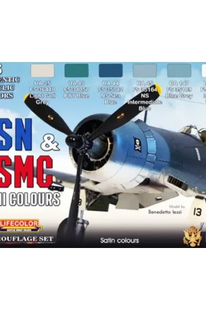 USN en USMC WWII-kleuren Premium
