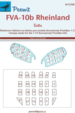 FVA-10b Rheinland (ontworpen om te worden gebruikt met Kovozavody Prostejov-kits) Op = Op