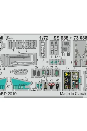 Actieprijs Sukhoi Su-57 (ontworpen om te worden gebruikt met Zvezda-kits) Bevat ongeveer 20 van de meer belangrijke en prominente onderdele