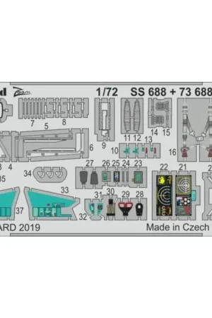 Sukhoi Su-57 (ontworpen om te worden gebruikt met Zvezda-kits) Accessoire Bestel Nu