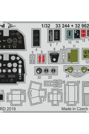 Nieuw Curtiss P-40N Kittyhawk 1/32 (ontworpen om te worden gebruikt met Trumpeter-kits)