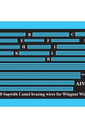 Sopwith Kameelverbindingsdraden (ontworpen om te worden gebruikt met Wingnut Wings-sets) [2F.1] Speciale Aanbieding
