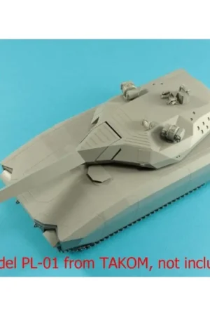 Seizoensaanbieding 105 mm vat voor Poolse PL-01 prototype lichte tank (ontworpen om te worden gebruikt met Takom-kits)