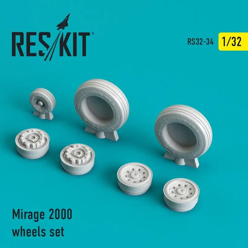 Koop Online Dassault Mirage 2000 wielenset (ontworpen om te worden gebruikt met Kitty Hawk Model-kits)