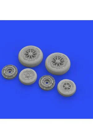 Alleen Vandaag Lockheed F-104G Starfighter wielen eind 1/48 (ontworpen om te worden gebruikt met Kinetic Model-kits)