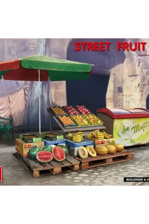 Straatfruitwinkel / stand / kraam Finale Uitverkoop