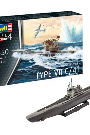Duitse onderzeeër Type VII C / 41 Schaalmodel Gratis Retour
