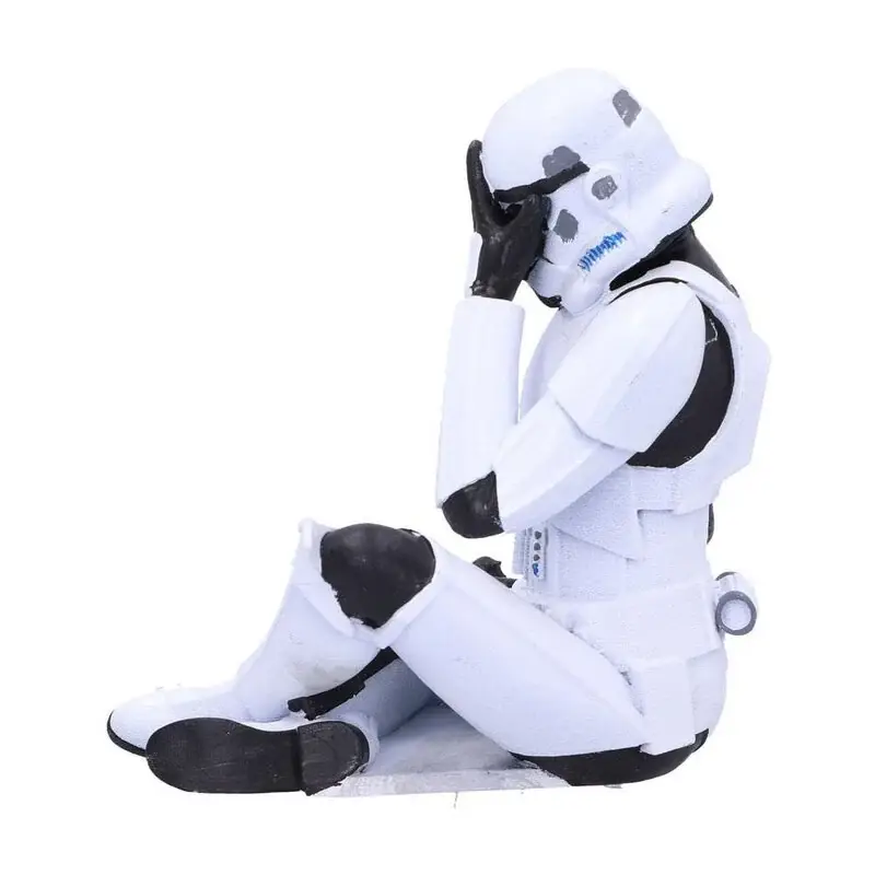 Seizoensaanbieding Origineel Stormtrooper beeldje See No Evil Stormtrooper 10 cm Beeldjes