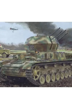Flakp.IV Ausf.G Wirbelwind 2in1 Schaalmodel Lage Prijs