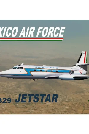 Lockheed L-1329 Jetstar 'Fuerza Aérea Mexicana' Schaalmodel Aanbieding