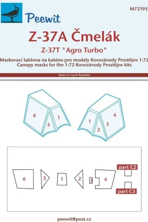 Laat Z-37A Cmelak / Let Z-37TM Agro Turbo (ontworpen voor gebruik met Kovozavody Prostejov-sets) Meest Verkocht