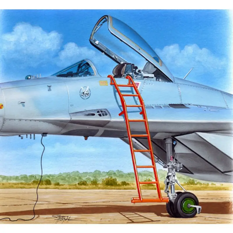 Ladder voor Mikoyan MiG-29 (ontworpen om te worden gebruikt met Academy, Eduard, Great Wall Hobby, Kora en Monogram kits) [MiG-2 Betaalbaar