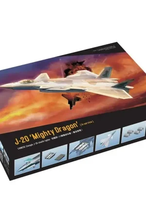 Chengdu J-20 'Mighty Dragon' in serviceversie.Inclusief geëtste onderdelen. Dit is niet de Trumpeter-set Direct Beschikbaar