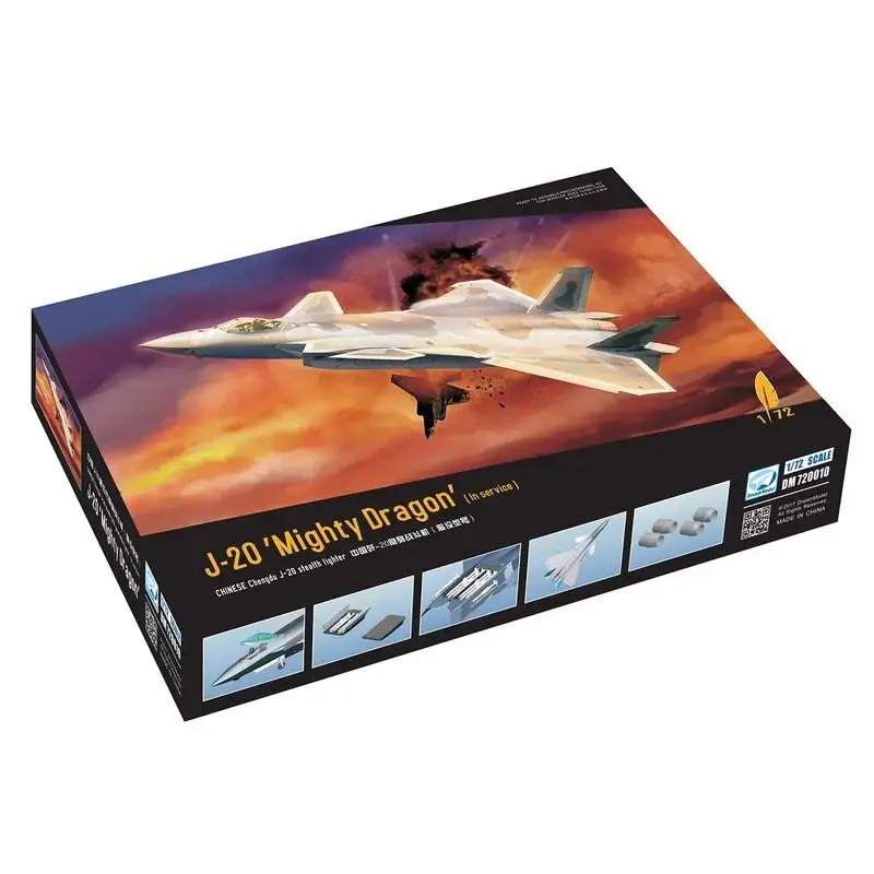 Chengdu J-20 'Mighty Dragon' in serviceversie.Inclusief geëtste onderdelen. Dit is niet de Trumpeter-set Direct Beschikbaar
