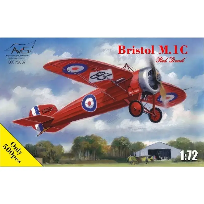 Bristol M.1C Rode Duivels Schaalmodel Laatste Kans