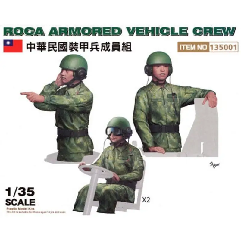 Uitverkoop Republiek Korea leger gepantserde voertuig bemanning Figuren