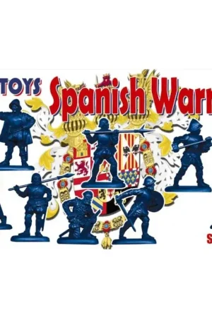 Spanish Warriors 16 c (GEEN DOOS. DIT IS IN EEN POLYTHENE ZAK MET KAART) Figuren Seizoensaanbieding