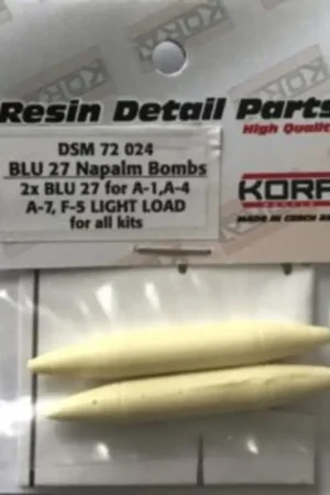 BLU 27 Napalm Bombs 'Light Load' (2 stuks) 2 bommen voor A-1, A-4, A-7, F-5 Lichte belastingen voor alle kits Goedkoop