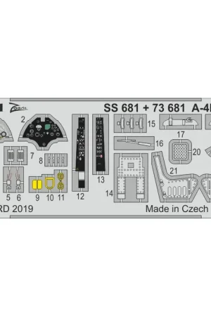 Douglas A-4E Skyhawk (ontworpen om te worden gebruikt met Hobby Boss-kits) Accessoire Tijdelijk Beschikbaar