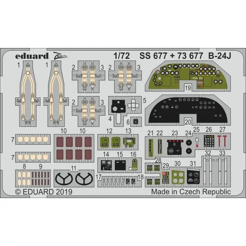 Geconsolideerde B-24J Liberator (ontworpen om te worden gebruikt met Hasegawa-kits) Beste Prijs