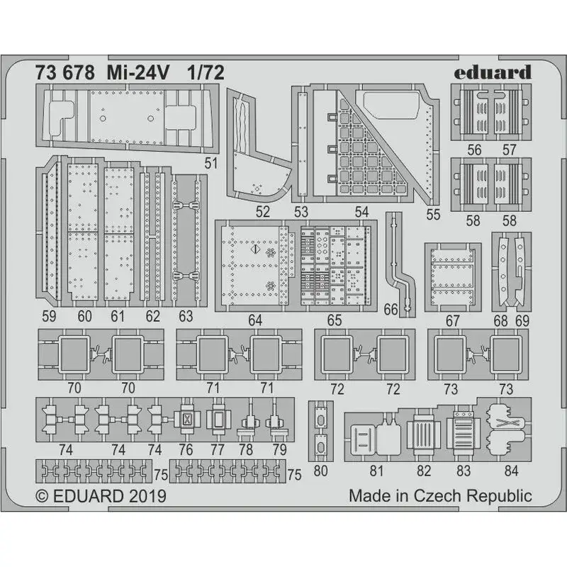 Mil Mi-24V (ontworpen om te worden gebruikt met Zvezda-kits) Accessoire Dagaanbieding