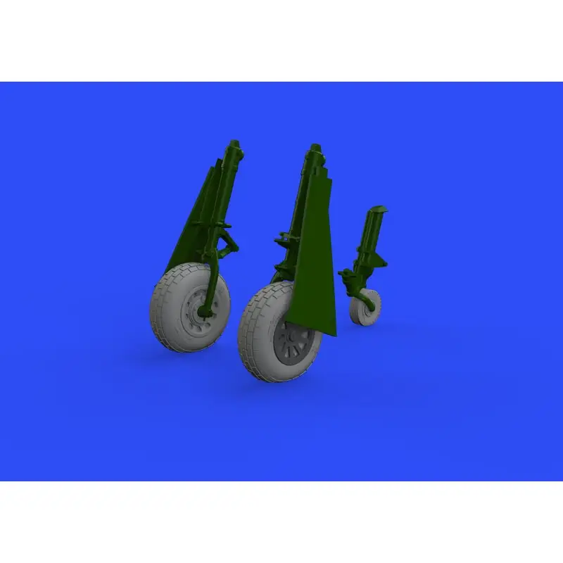Finale Uitverkoop Noord-Amerikaanse P-51D-5 Mustang wielen blokkeren loopvlak 1/48 (ontworpen om te worden gebruikt met Eduard-kits)
