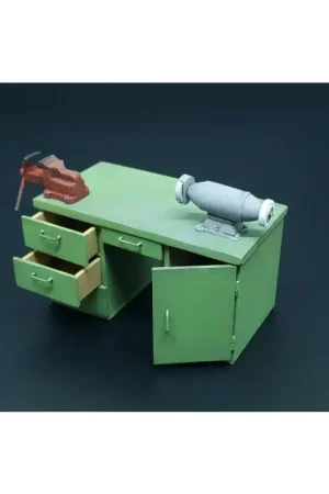 Werkbank met tafelgrinder en bankschroef.Harspakket werkplaatstafel Koop Online
