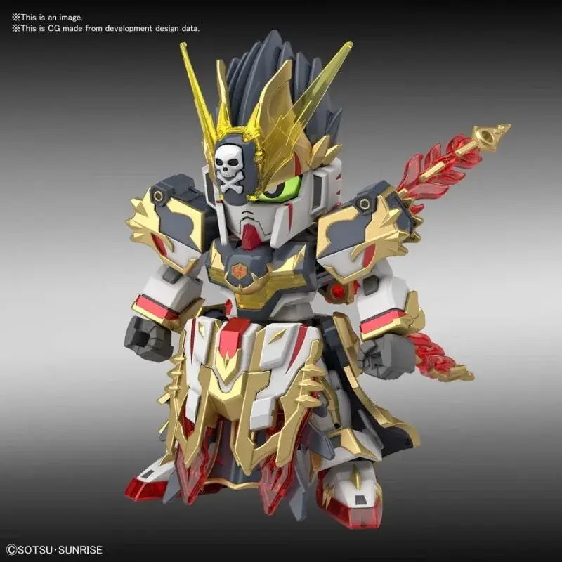 Hoge Kwaliteit Gundam - Model SD Sangoku Soketsuden Gan Ning Crosbone Gundam Gunpla