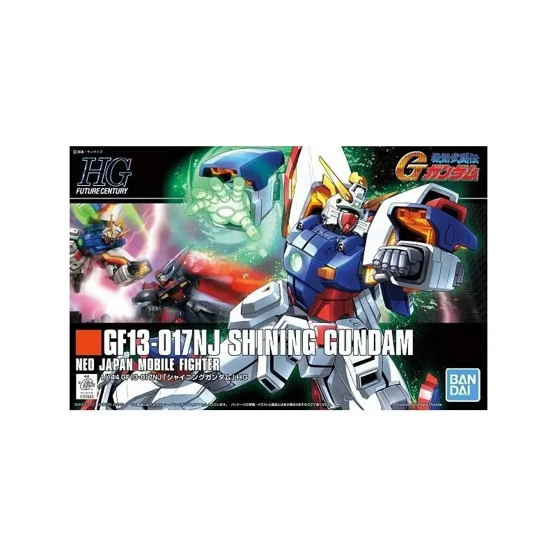 Gundam HG 1/144 127 GF13-017NJ Shining Gundam Gunpla Bestel Nu