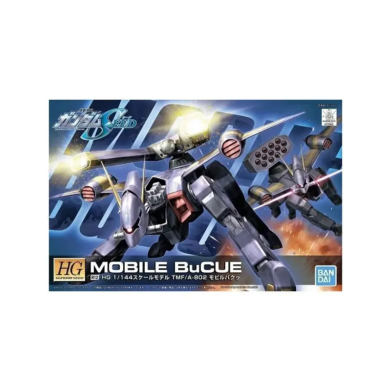 Gundam - Model HG 1/144 R12 Mobile BuCue Gunpla Beperkte Voorraad