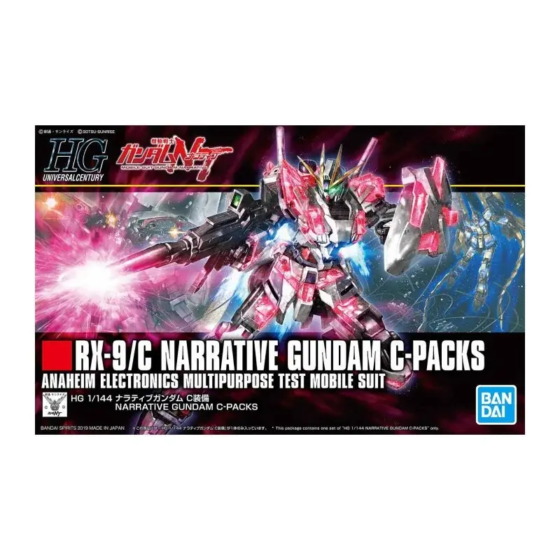Hete Deal Gundam - Model HG 1/144 Verhalende Gundam C-packs Gunpla