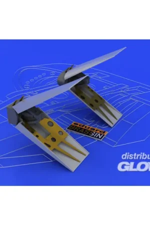 Alleen Vandaag Eduard Accessories: F-16 air brakes for Tamiya in 1:48 Accessoire