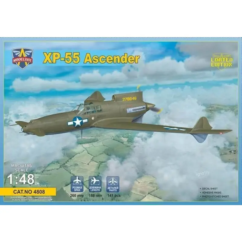 Meest Verkocht XP-55 Ascender Schaalmodel