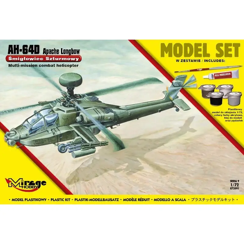 Koop Vandaag AH-64D APACHE handboog (modelset) Schaalmodel