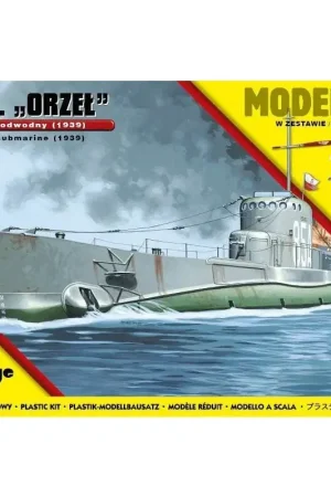 ORPOrzel (Polish Submarine1939) ModelSet Schaalmodel Hoge Kwaliteit