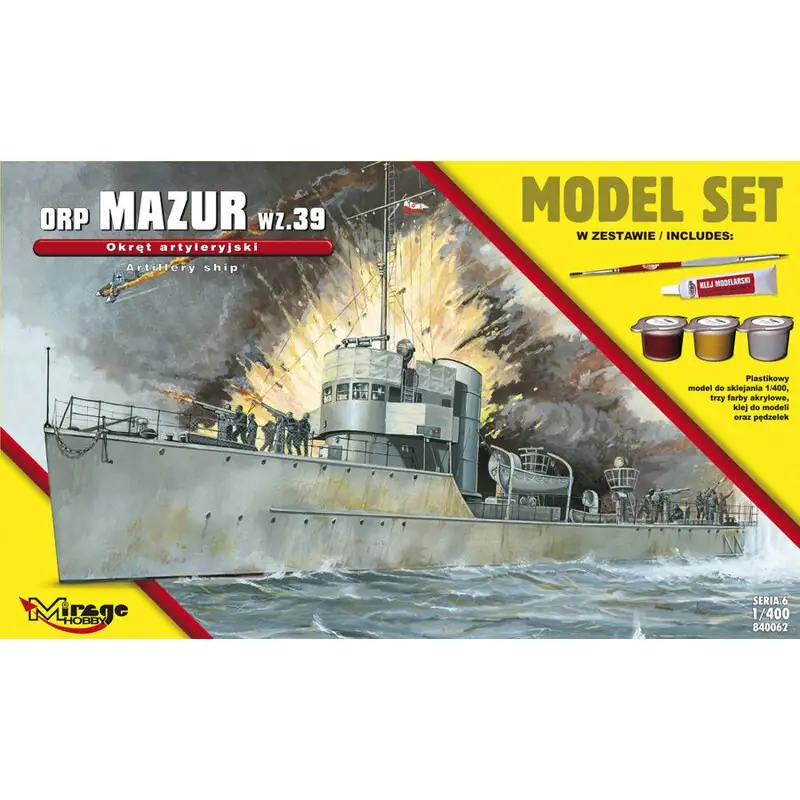 Flitsaanbieding ORPMazur-wz.39 (the GunneryShip) ModelSe Schaalmodel