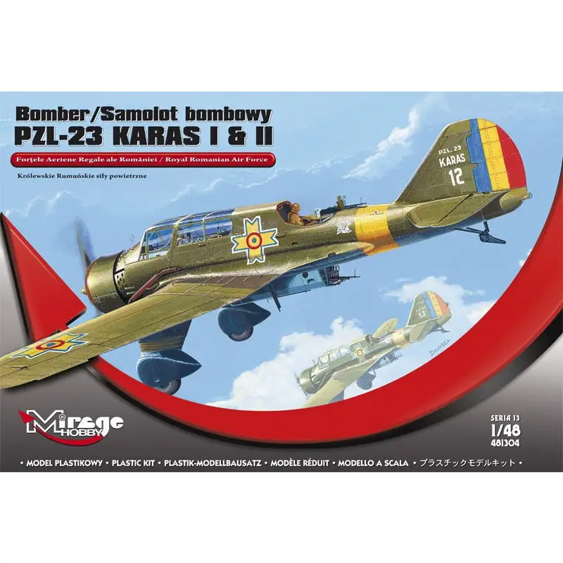 Beste Prijs Bomber PZL-23 KARAS I & II Schaalmodel