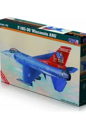 Express Levering F-16C-30 Wisconsin ANG Schaalmodel