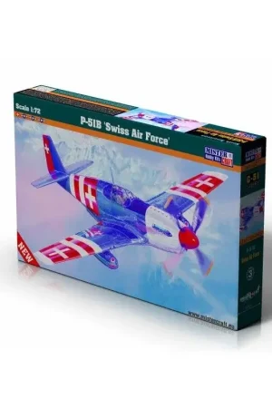 Actieprijs P-51 B Zwitserse luchtmacht Schaalmodel