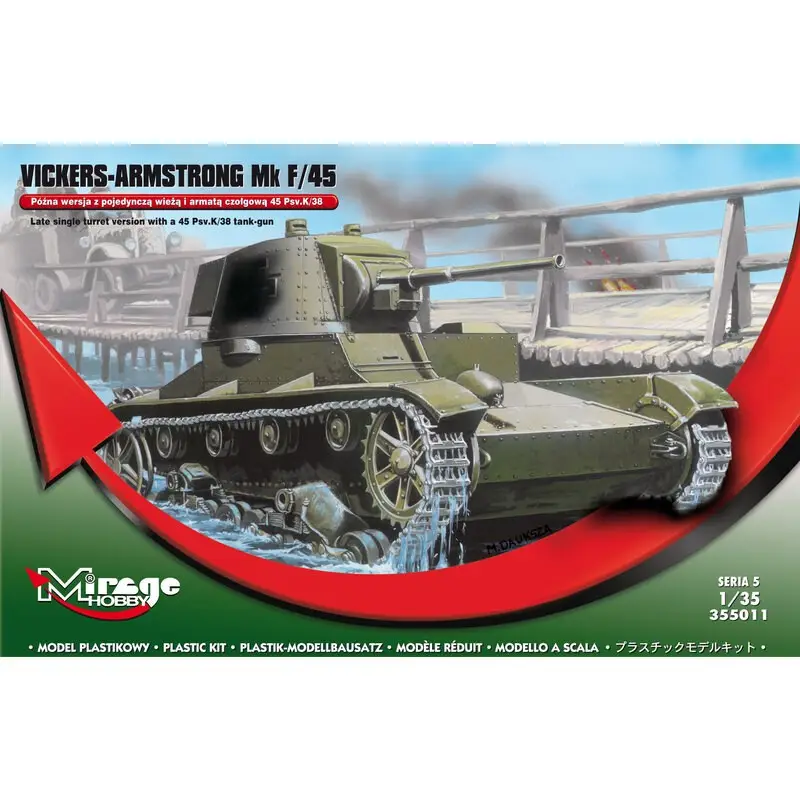 Favoriet Vickers-Armstrong Mk F / 45 Schaalmodel