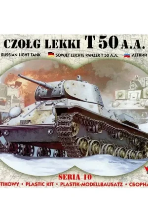 Uitverkoop Leichter Panzer T 50 AA mit Fotoätzteilen Schaalmodel