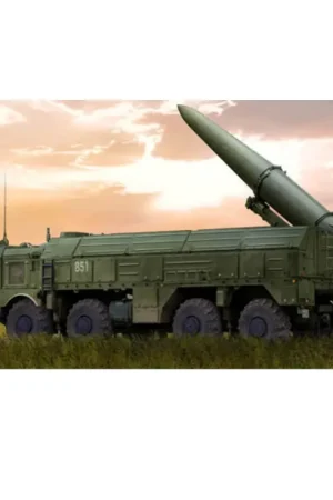 Weekendaanbieding Russisch 9P78-1 TEL voor 9K720 Iskander-M-systeem (SS-26 Stone) Schaalmodel