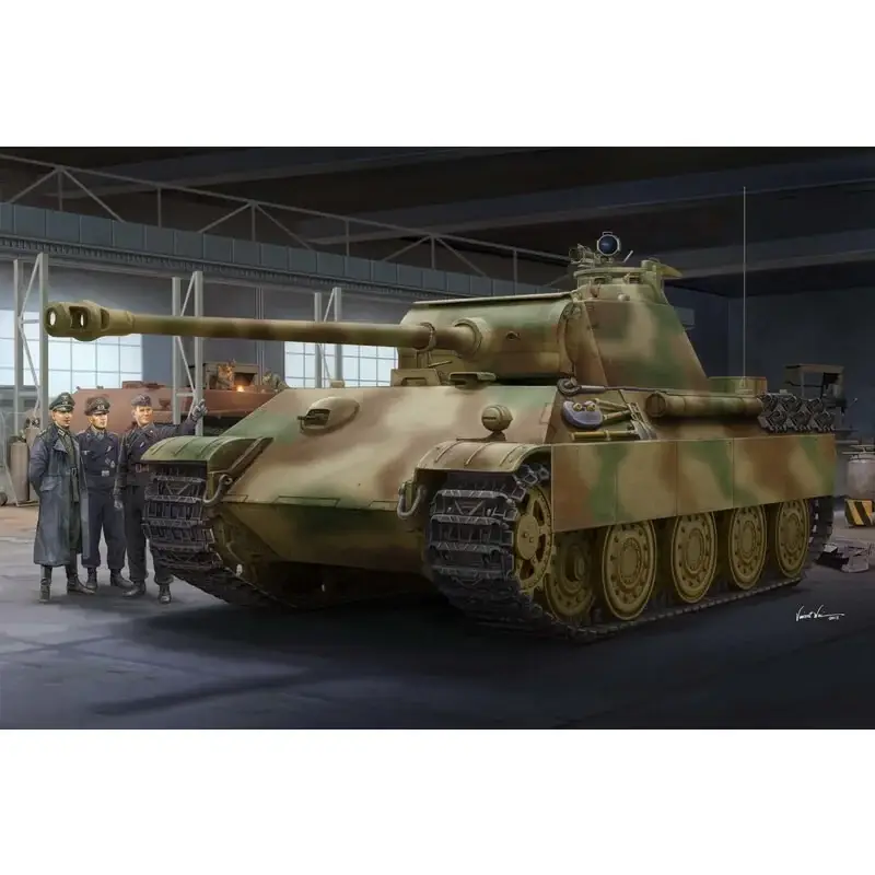 Exclusieve Aanbieding Duitse Panther G - Late versie Schaalmodel