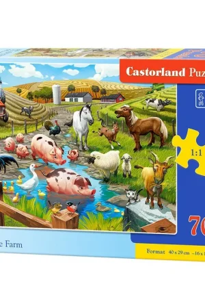 Puzzel Life on the Farm, Puzzle 70 Teile Populair