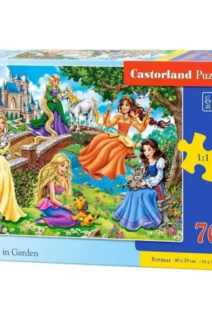 Koop Vandaag Puzzel Princesses in Garden, Puzzle 70 Teile