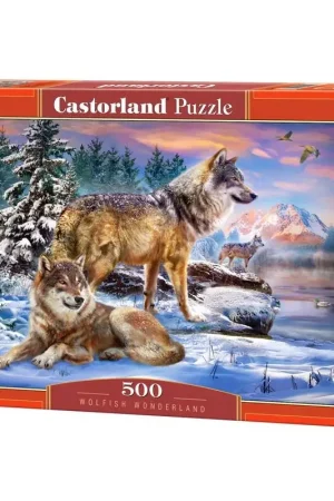Direct Verzonden Puzzel Wolfish Wonderland, Puzzle 500 Teile