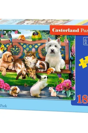 Alleen Vandaag Puzzel Pets in the Park, Puzzle 180 Teile