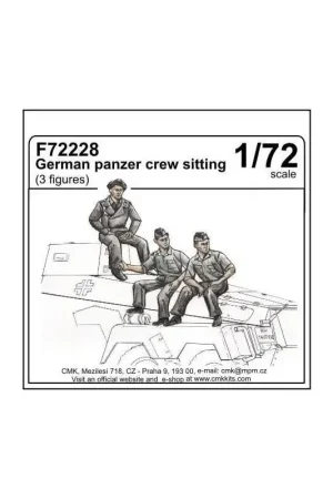 Speciale Aanbieding Duitse Panzer Crew Sitting Figuren