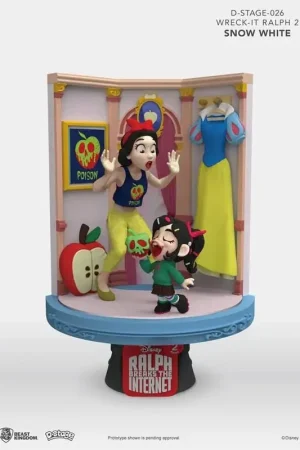 Ralph 2.0 diorama PVC D-Stage Snow White & Vanellope 15 cm Voordeelprijs